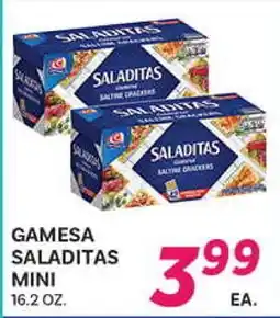El Paso Grande GAMESA SALADITAS MINI offer