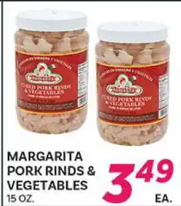 El Paso Grande MARGARITA PORK RINDS & VEGETABLES offer