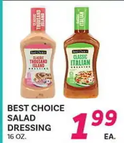 El Paso Grande BEST CHOICE SALAD DRESSING offer