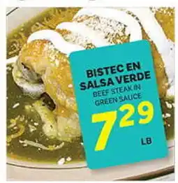 El Paso Grande BISTEC EN SALSA VERDE offer