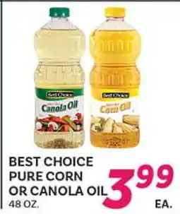 El Paso Grande BEST CHOICE PURE CORN OR CANOLA OIL offer