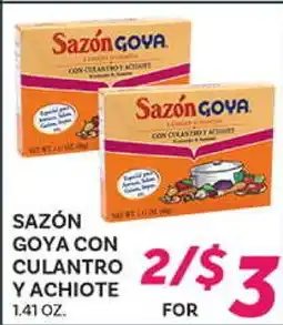 El Paso Grande SAZÓN GOYA CON CULANTRO Y ACHIOTE offer