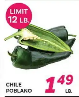 El Paso Grande CHILE POBLANO offer
