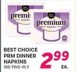 El Paso Grande BEST CHOICE PRM DINNER NAPKINS offer