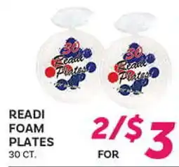 El Paso Grande READI FOAM PLATES offer