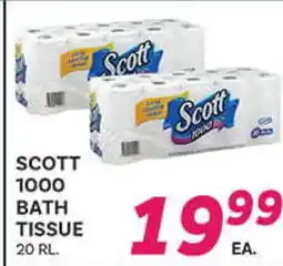 El Paso Grande SCOTT 1000 BATH TISSUE offer