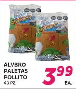 El Paso Grande ALVBRO PALETAS POLLITO offer
