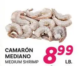 El Paso Grande MEDIUM SHRIMP offer