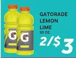 El Paso Grande GATORADE LEMON LIME offer