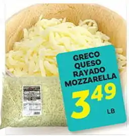 El Paso Grande GRECO QUESO RAYADO MOZZARELLA offer