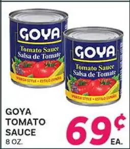 El Paso Grande GOYA TOMATO SAUCE offer