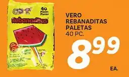 El Paso Grande VERO REBANADITAS PALETAS offer
