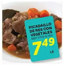 El Paso Grande PICADAILLO DE RES CON VEGETALES offer