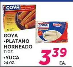 El Paso Grande GOYA •PLATANO HORNEADO •YUCA offer