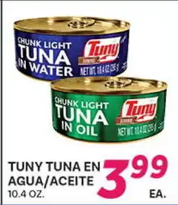 El Paso Grande TUNY TUNA EN AGUA/ACEITE offer