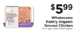 ShopRite Wholesome Pantry Organic Ground Chicken offer