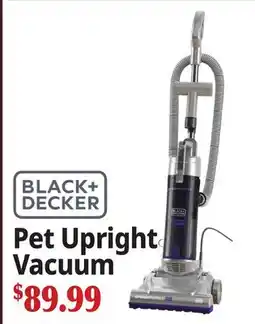 Ocean State Job Lot BLACK+DECKER Pet Upright Vacuum offer