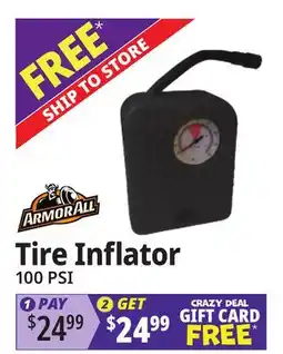 Ocean State Job Lot Armor All Tire Inflator offer