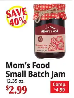 Ocean State Job Lot Mom's Food Small Batch Jam offer