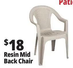 Ocean State Job Lot Resin Mid Back Chair offer