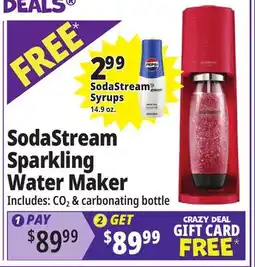Ocean State Job Lot SodaStream Sparkling Water Maker offer