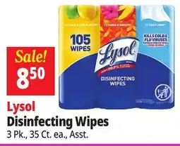 Ocean State Job Lot Lysol Disinfecting Wipes offer