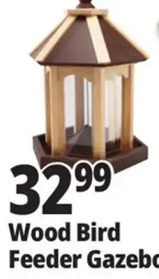 Ocean State Job Lot Wood Bird Feeder Gazebo offer