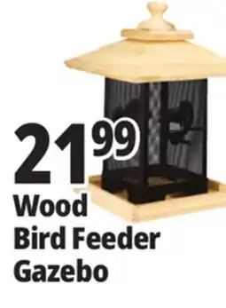 Ocean State Job Lot Wood Bird Feeder Gazebo offer