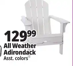 Ocean State Job Lot All Weather Adirondack offer