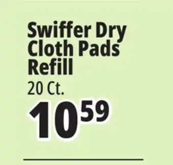 Ocean State Job Lot Swiffer Dry Cloth Pads Refill offer