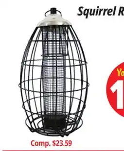 Ocean State Job Lot Squirrel Resistant Feeders offer