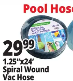Ocean State Job Lot 1.25x24' Spiral Wound Vac Hose offer