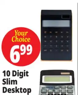 Ocean State Job Lot 10 Digit Slim Desktop offer