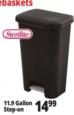 Ocean State Job Lot Sterilite 11.9 Gallon Step-on offer