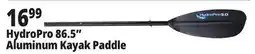 Ocean State Job Lot HydroPro Aluminum Kayak Paddle 86.5 offer
