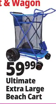 Ocean State Job Lot Ultimate Extra Large Beach Cart offer