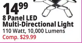 Ocean State Job Lot Multi-Directional LED Light 6000 Lumens offer