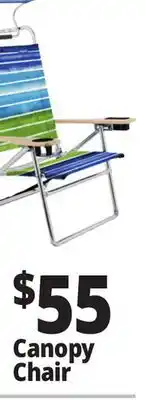 Ocean State Job Lot Canopy Chair offer