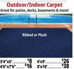 Ocean State Job Lot Outdoor/Indoor Carpet offer