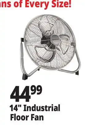 Ocean State Job Lot Penguin High Velocity Floor Fan 14 offer