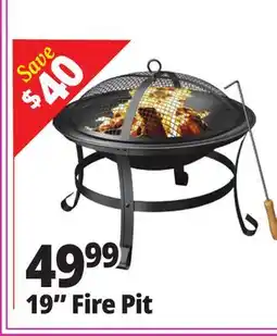 Ocean State Job Lot 19 Fire Pit offer
