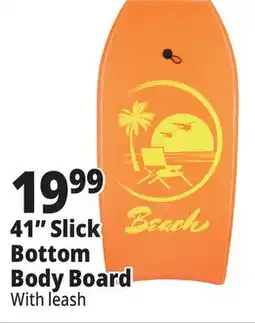Ocean State Job Lot 41 Slick Bottom Body Board offer