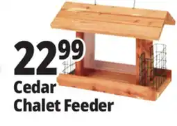 Ocean State Job Lot Yankee Trader Chalet Feeder with Twin Suet Cages offer