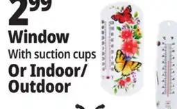 Ocean State Job Lot Outdoor Living Accents Window Thermometer offer