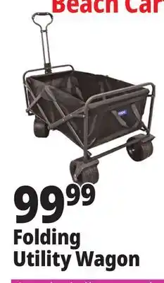 Ocean State Job Lot Folding Utility Wagon offer