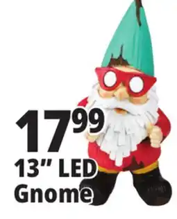 Ocean State Job Lot 13 LED Gnome offer