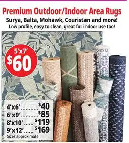 Ocean State Job Lot Premium Indoor/Outdoor Rugs offer