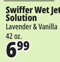 Ocean State Job Lot Swiffer Wet Jet Solution offer