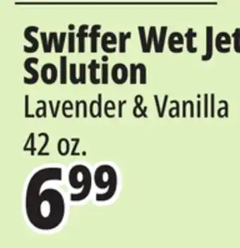 Ocean State Job Lot Swiffer Wet Jet Solution offer