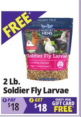 Ocean State Job Lot 2 Lb. Soldier Fly Larvae offer